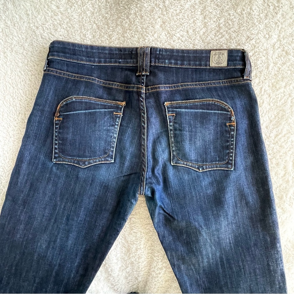 MYNK Hauteur American Made Denim Skinny Medium Wash Blue Jeans Size 29 - Picture 12 of 12